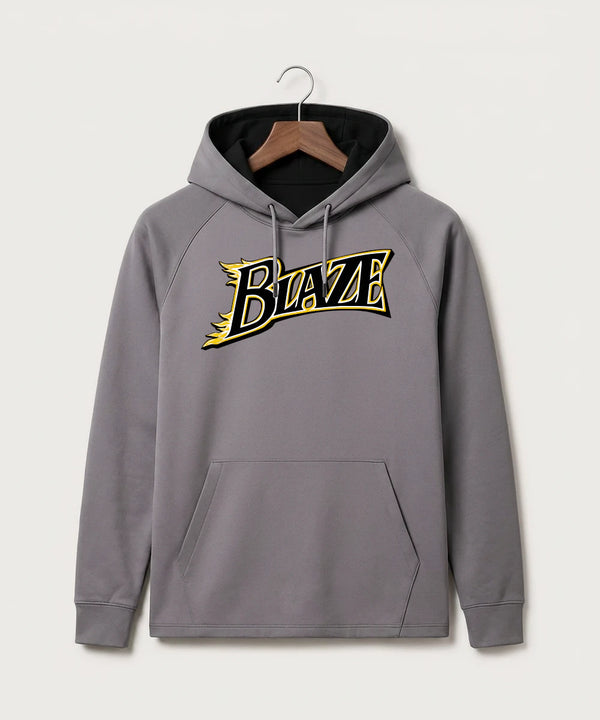 Burnsville High School Football (Boys) - Gray Hoodie - Full Front