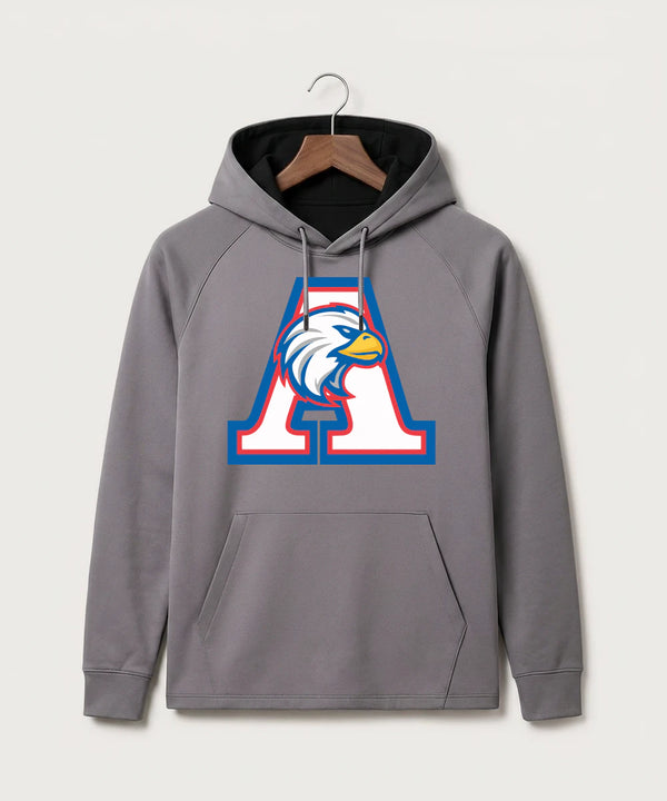Apollo High School Football (Boys) - Gray Hoodie - Full Front