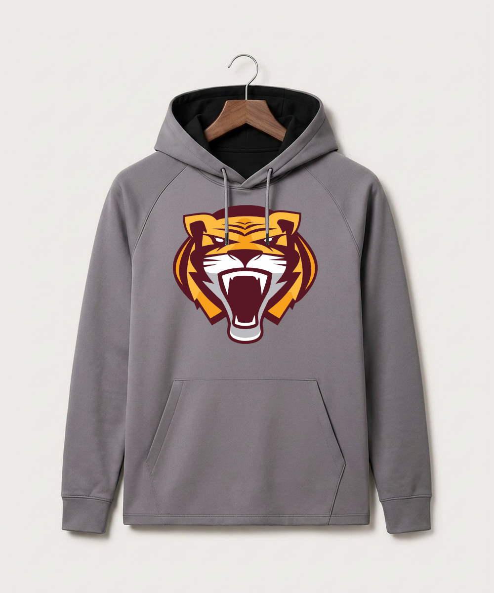 Stewartville High School Football (Boys) - Gray Hoodie - Full Front