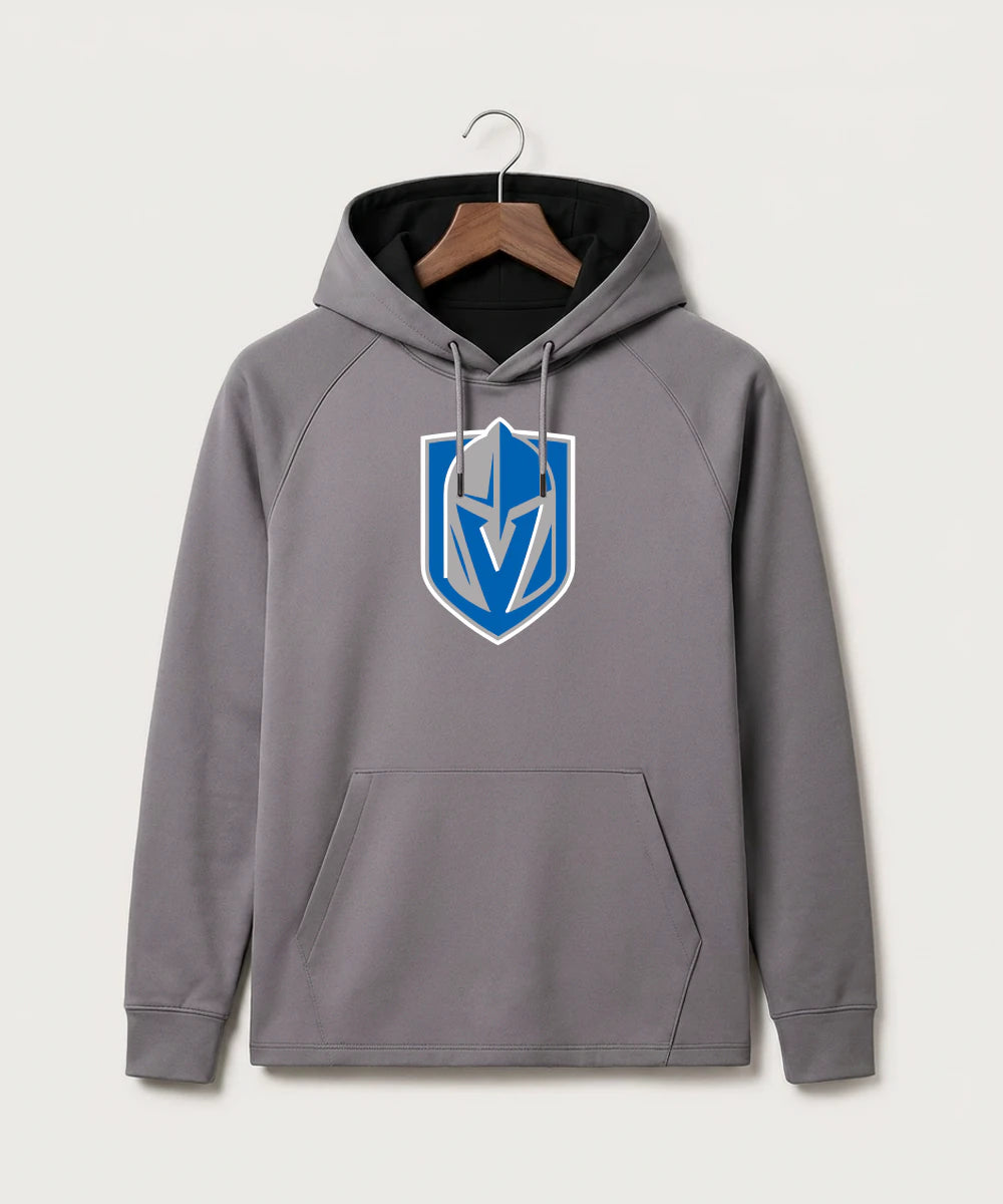 Lake Crystal-Welcome-Memorial High School Football (Boys) - Gray Hoodie - Full Front