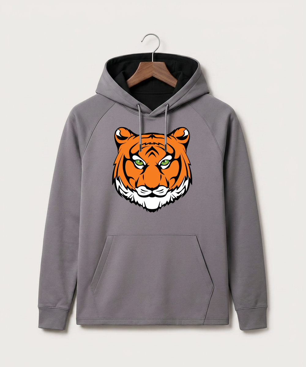 Princeton High School Football (Boys) - Gray Hoodie - Full Front