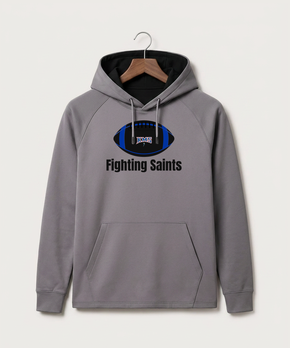 Kerkhoven-Murdock-Sunburg High School Football (Boys) - Gray Hoodie - Full Front