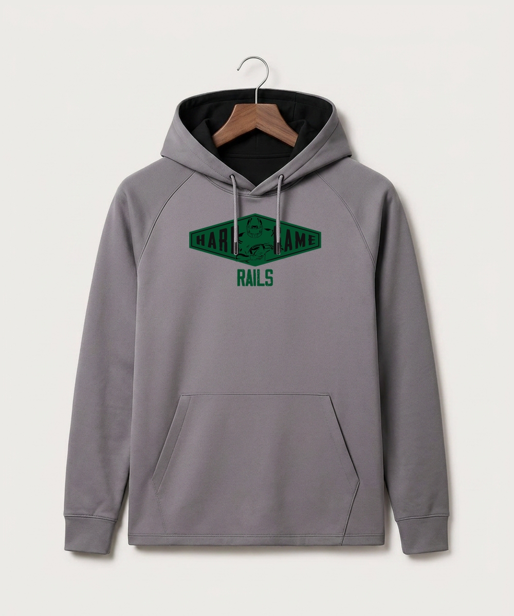 Proctor High School Football (Boys) - Gray Hoodie - Full Front