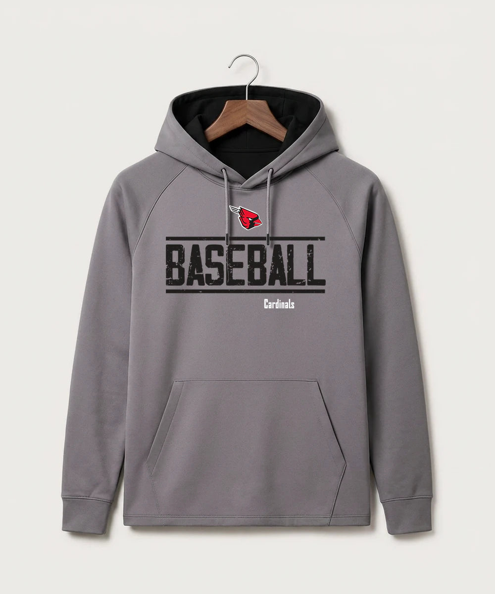 Forreston Baseball - Gray Hoodie - Full Front