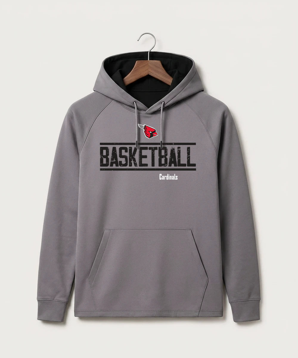 Forreston Basketball - Gray Hoodie - Full Front