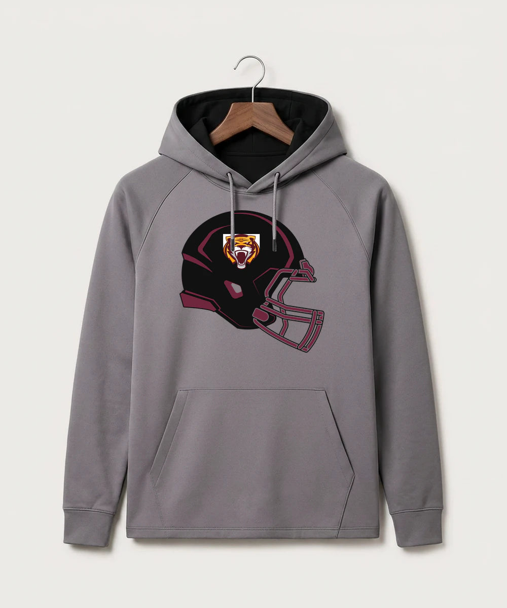 Stewartville High School Football (Boys) - Gray Hoodie - Full Front