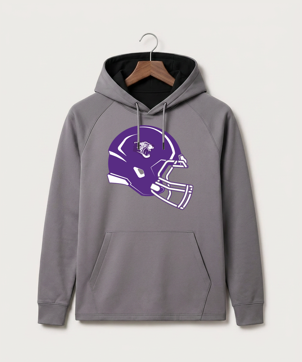 Granada-Huntley-East Chain/Truman Football (Boys) - Gray Hoodie - Full Front