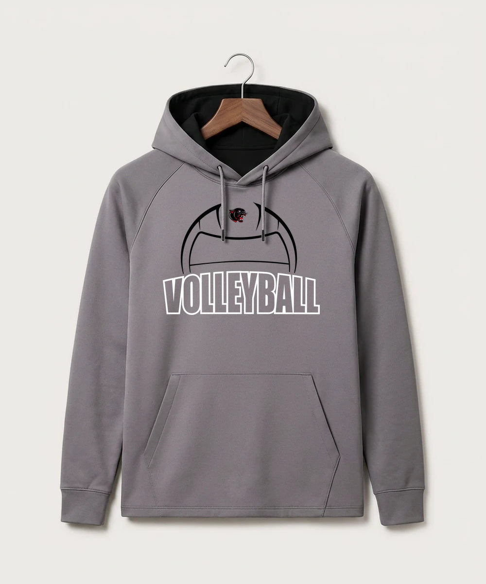 Tracy-Milroy-Balaton High School Volleyball (Girls) - Gray Hoodie - Full Front
