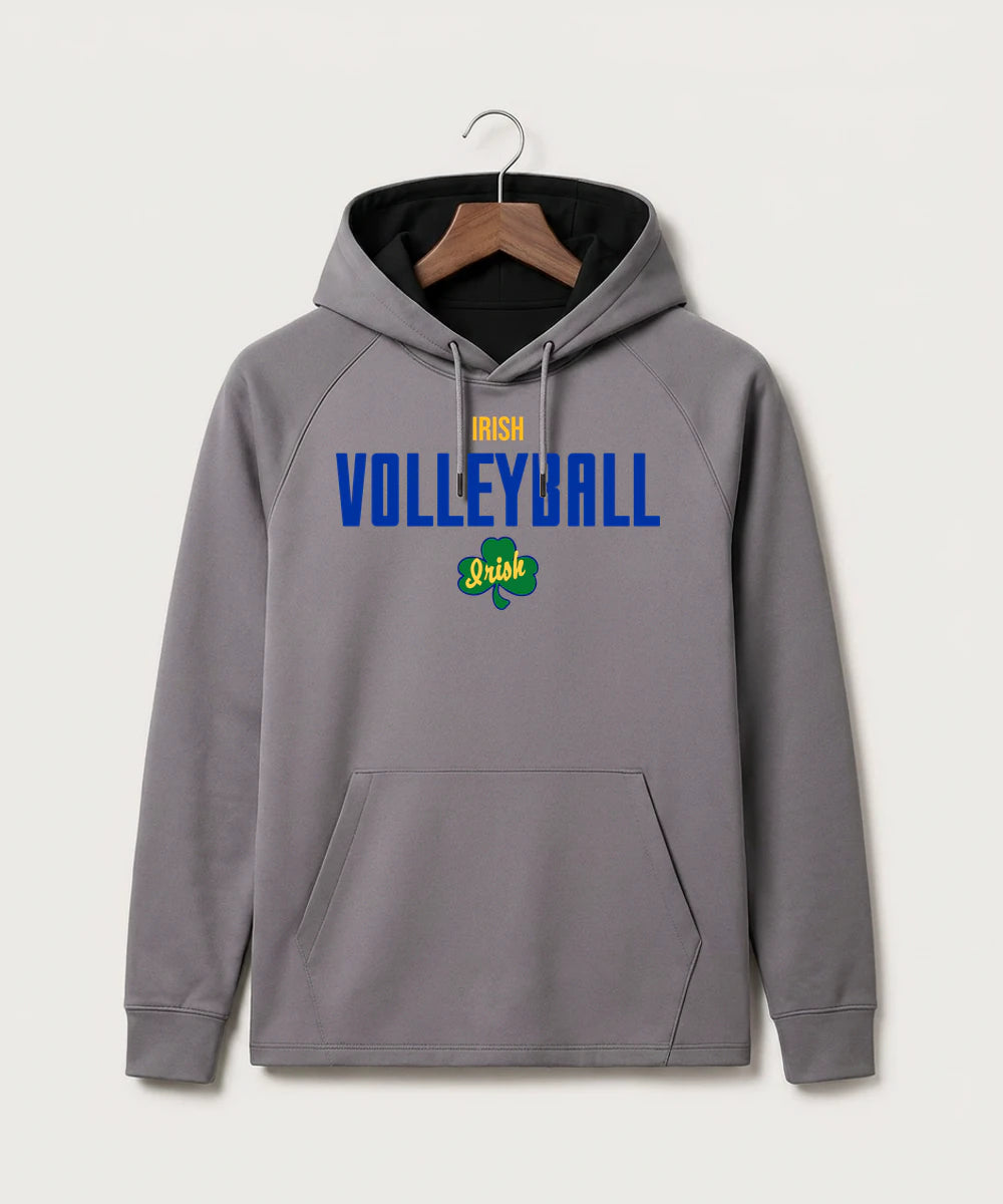 Rosemount High School Volleyball (Girls) - Gray Hoodie - Full Front