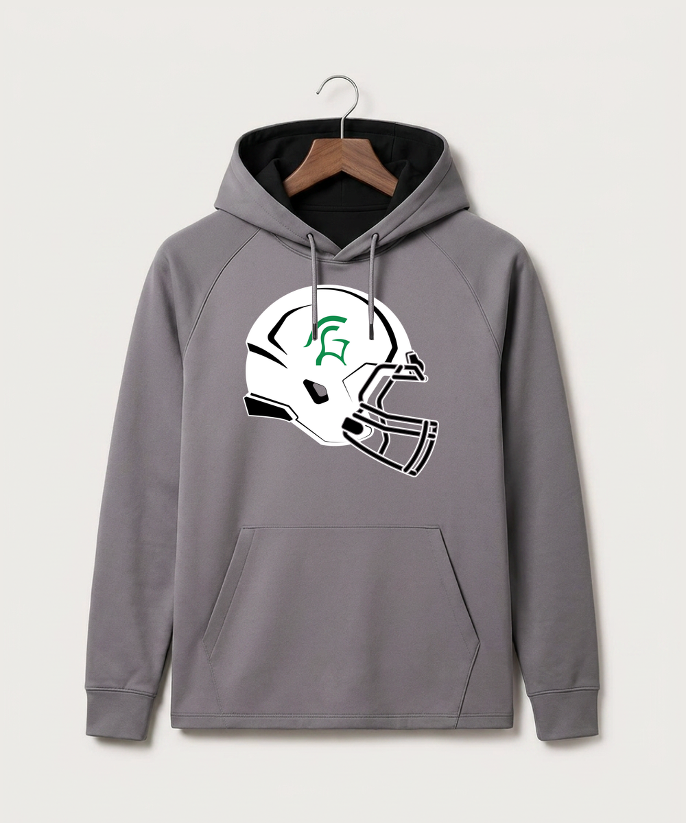 La Crescent High School Football (Boys) - Gray Hoodie - Full Front