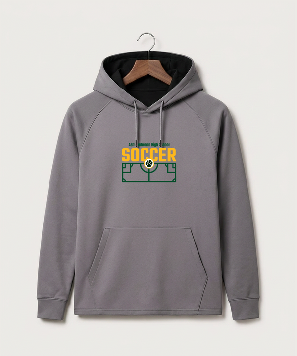 Ashwaubenon High School Soccer (Boys) - Gray Hoodie - Full Front