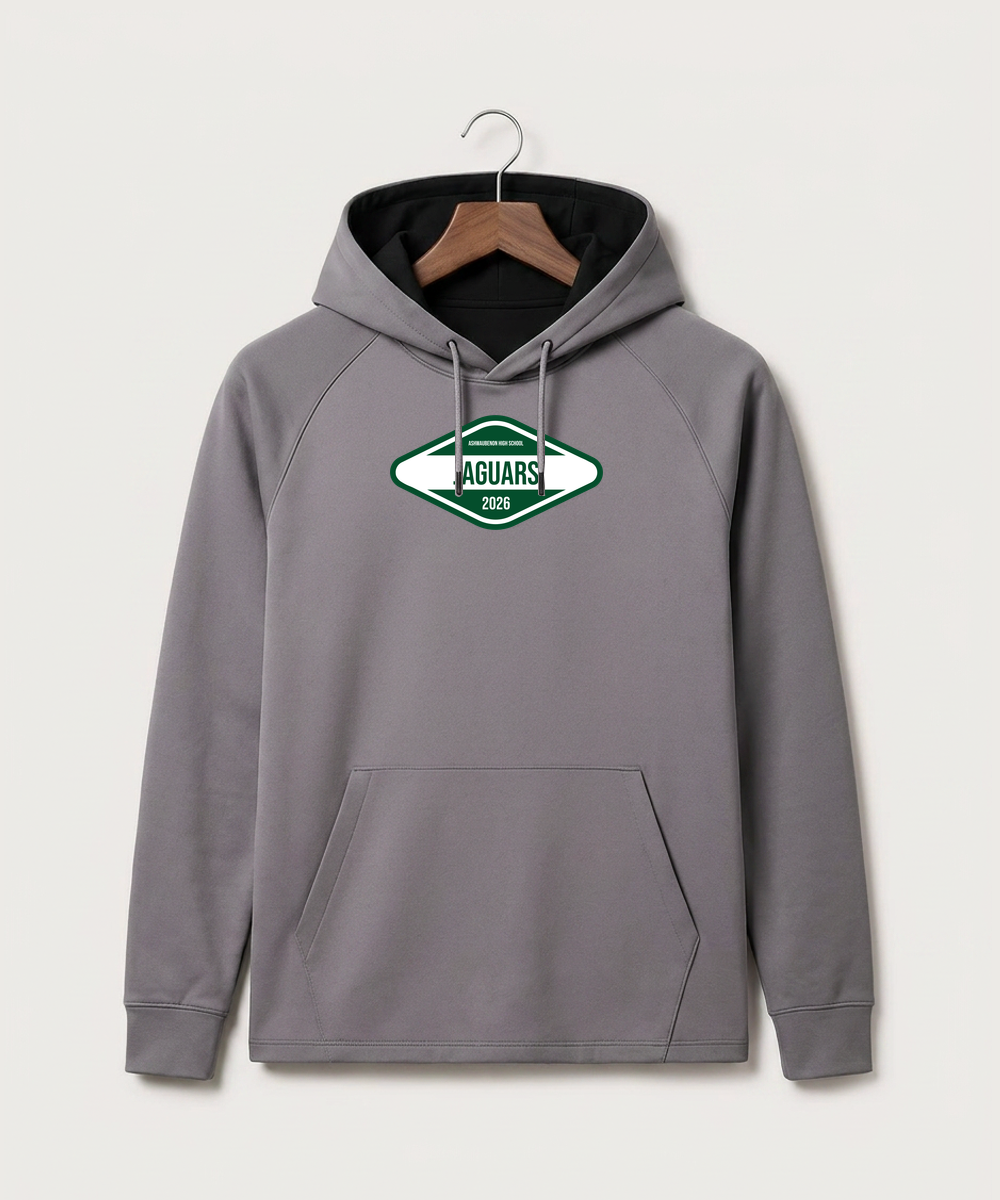 Ashwaubenon High School General (Sandbox) - Gray Hoodie - Full Front