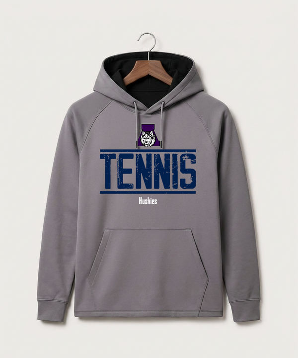 Albany High School Tennis (Boys) - Gray Hoodie - Full Front