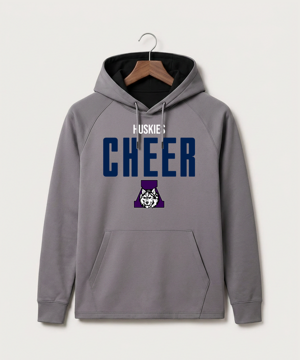 Albany High School Cheerleading - Gray Hoodie - Full Front