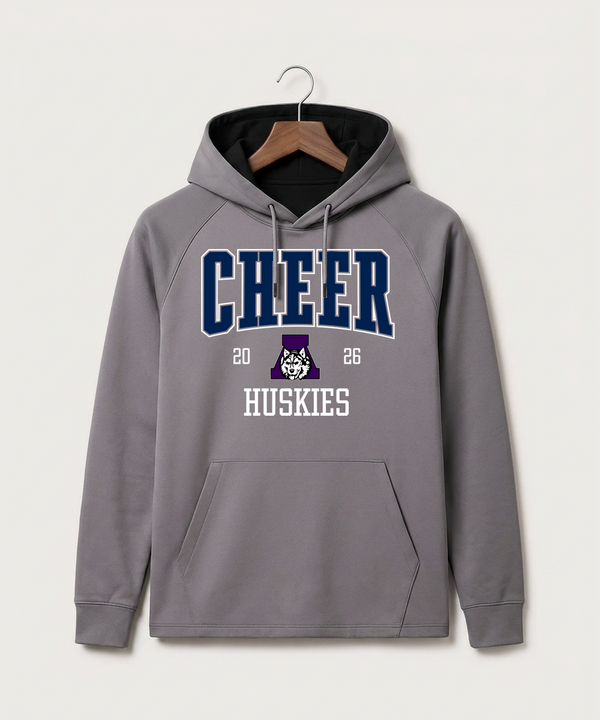 Albany High School Cheerleading - Gray Hoodie - Full Front