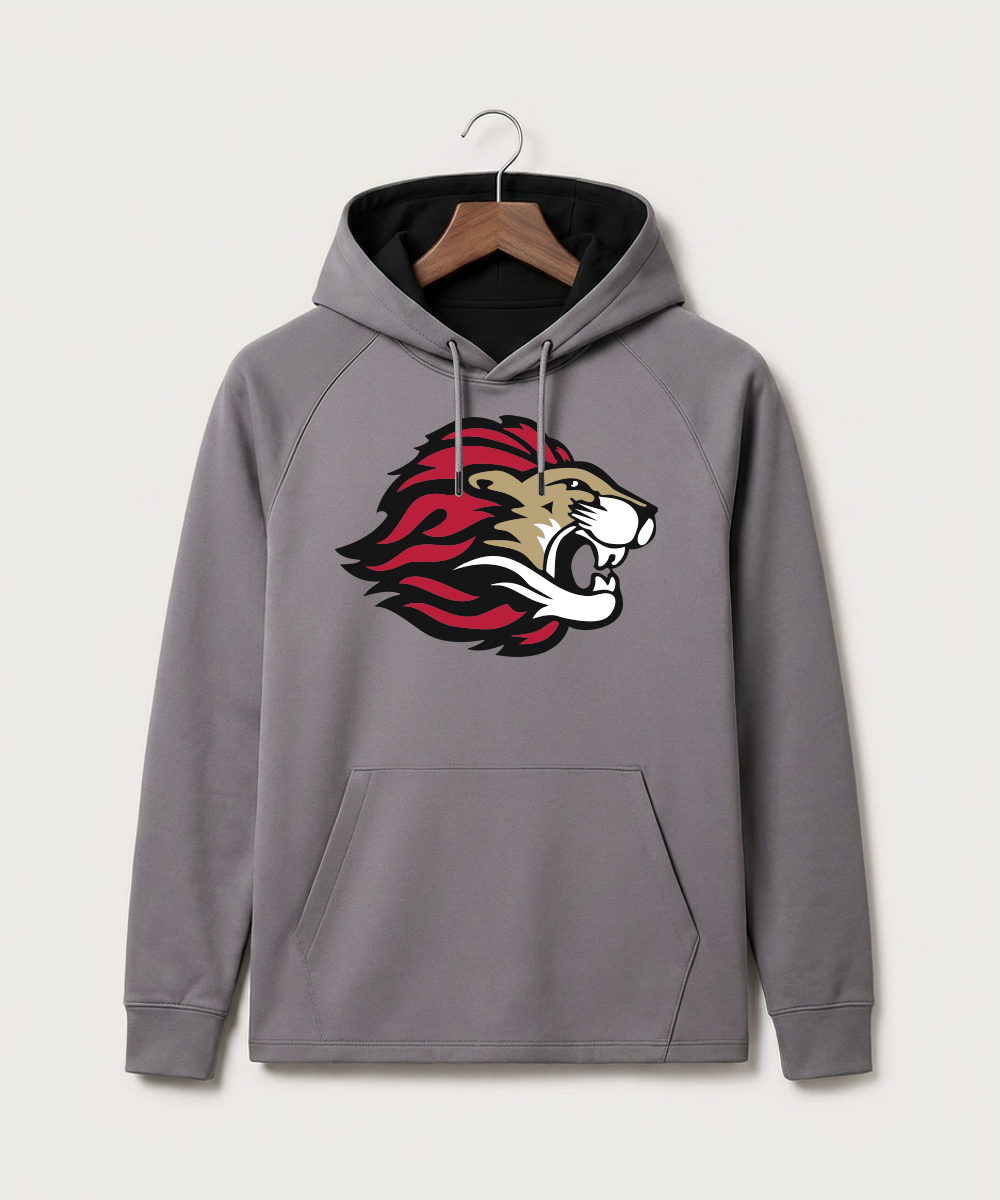 Spring Grove High School Football (Boys) - Gray Hoodie - Full Front