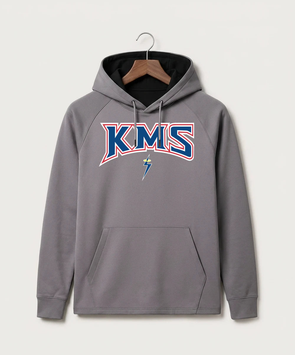 Kerkhoven-Murdock-Sunburg High School Football (Boys) - Gray Hoodie - Full Front