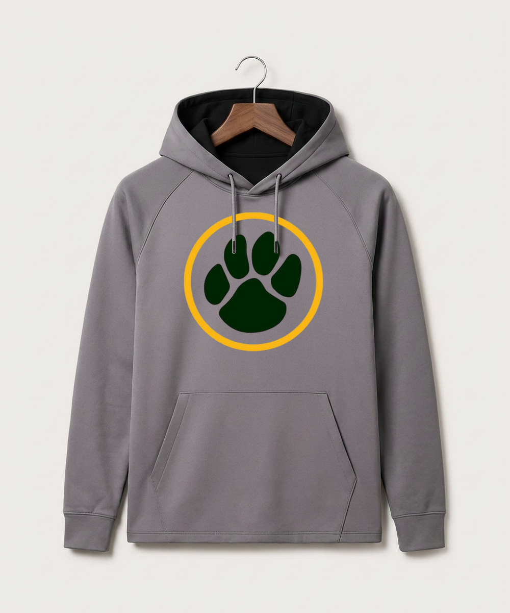Ashwaubenon High School Team Store - Gray Hoodie - Full Front