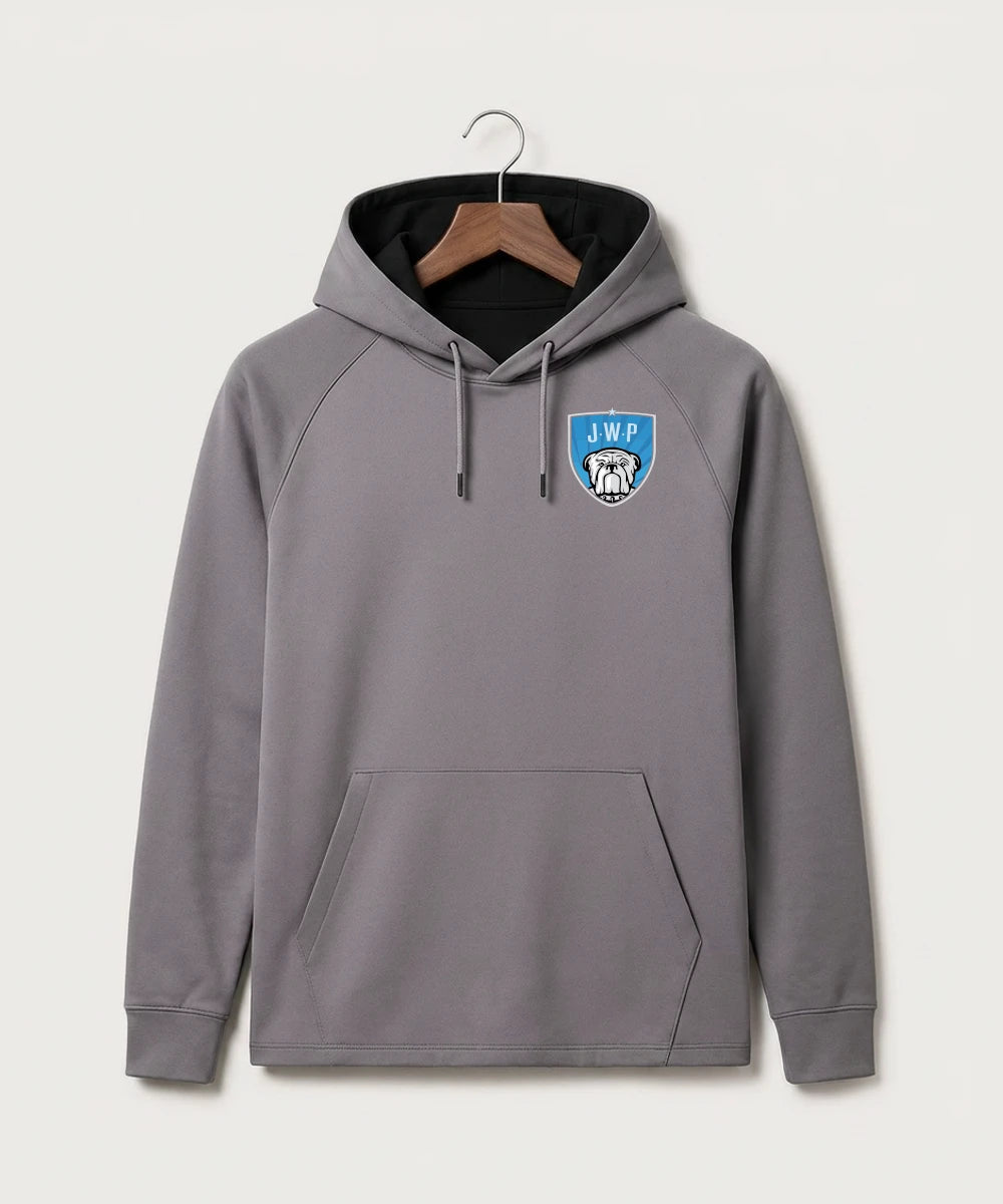 Janesville Waldorf Pemberton Football (Boys) - Gray Hoodie - Left Chest