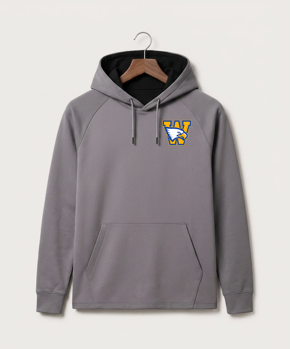 Windom Area High School Volleyball (Girls) - Gray Hoodie - Left Chest