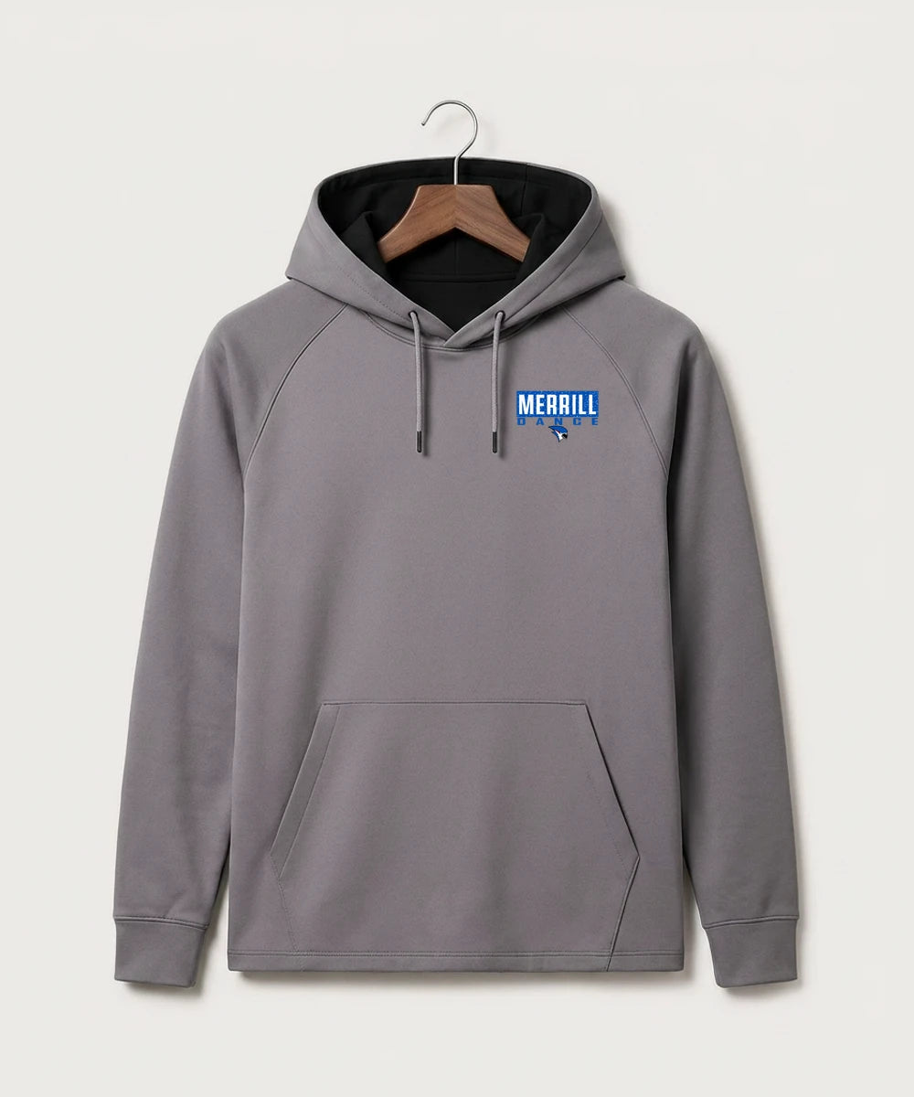 Merrill Dance and Cheer - Gray Hoodie - Left Chest
