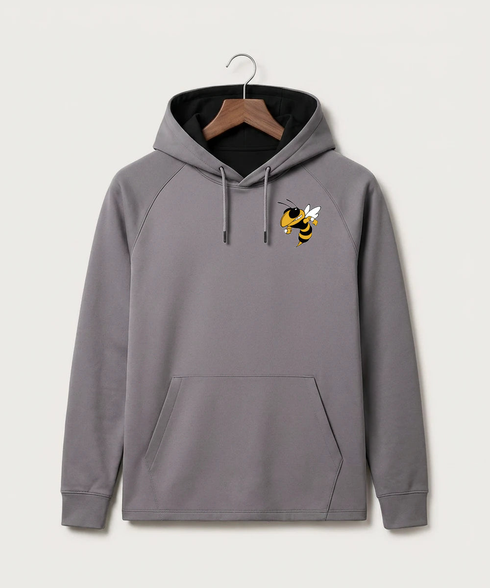 Perham High School Football (Boys) - Gray Hoodie - Left Chest