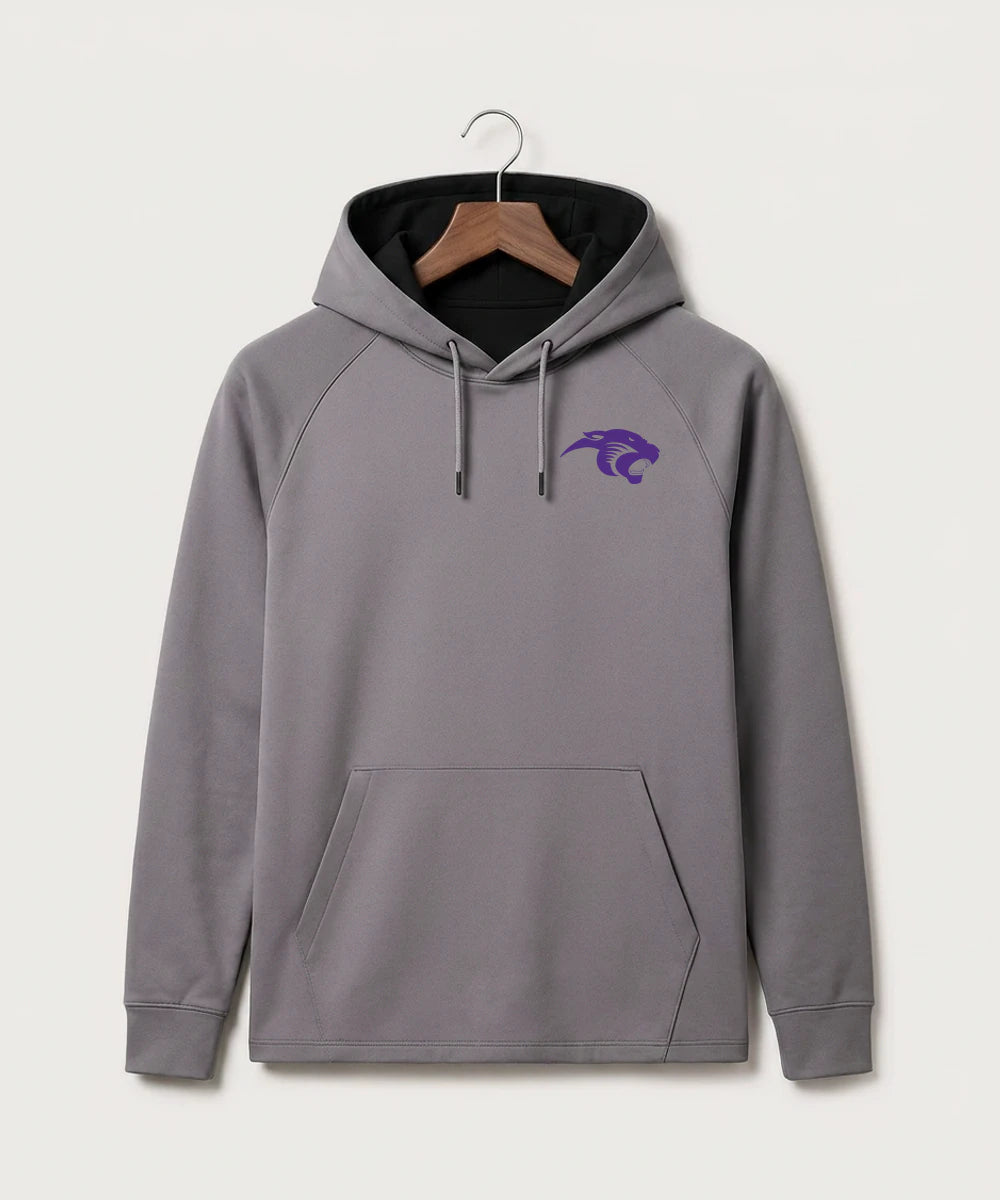 Glencoe Silver Lake High School Athletics - Gray Hoodie - Left Chest