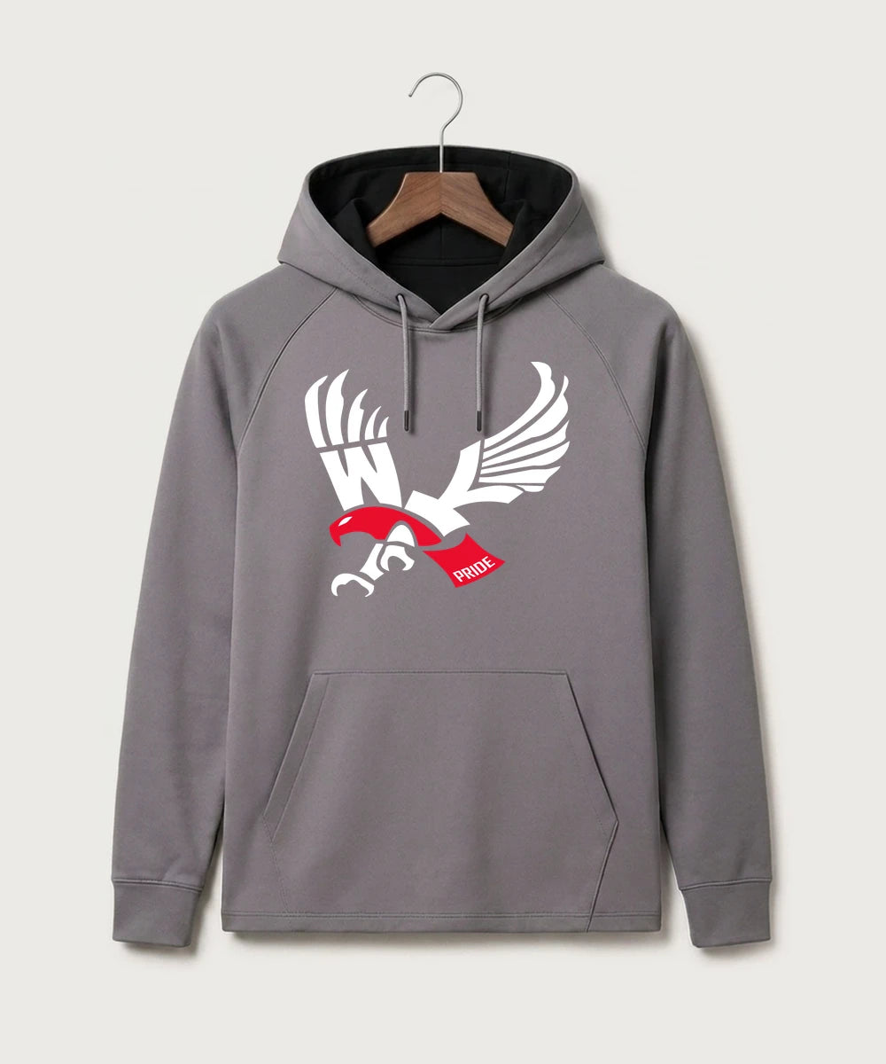Wabasha Kellogg High School Volleyball (Girls) - Gray Hoodie