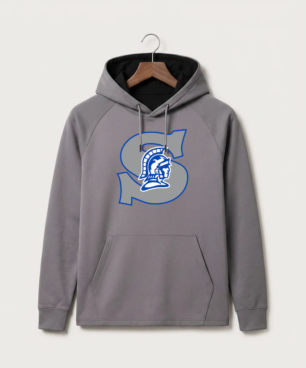 Green Bay Southwest High School Volleyball (Girls) - Gray Hoodie - Full Front