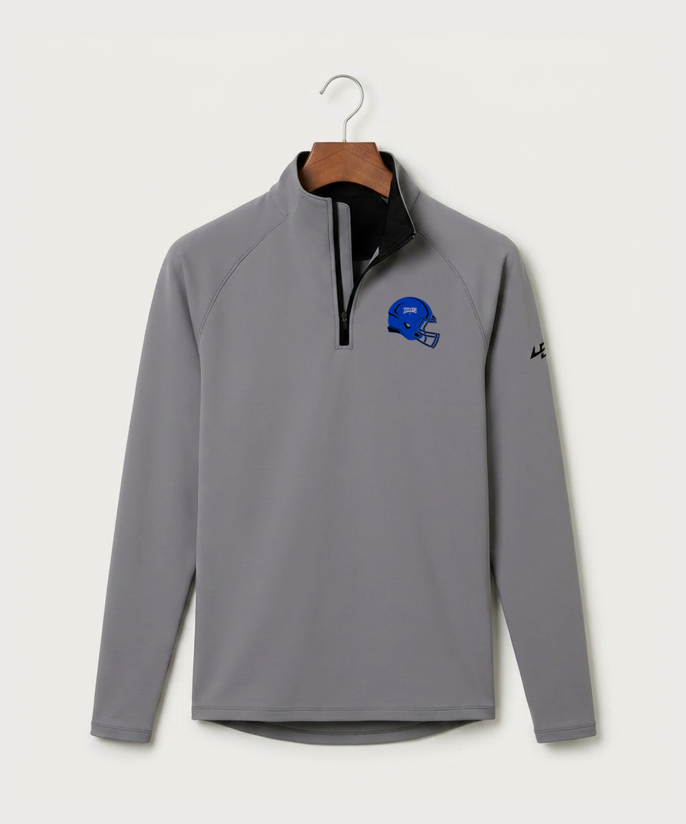 Kerkhoven-Murdock-Sunburg High School Football (Boys) - Gray Quarter Zip - Left Chest