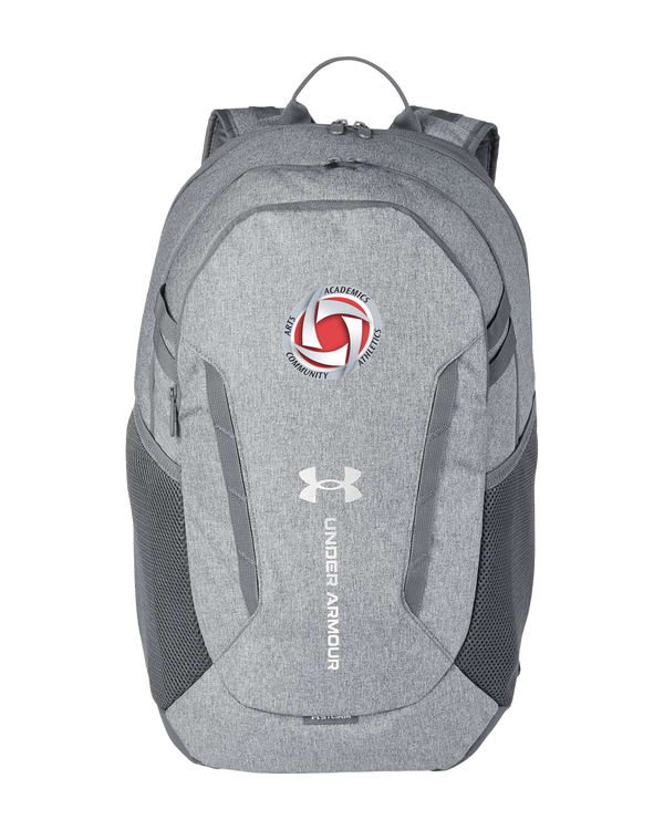Houston Volleyball - Grey Backpack - Full Front