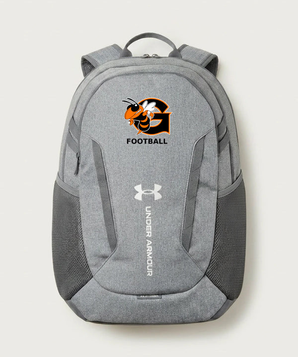 Giltner High School Football - Grey Backpack - Full Front
