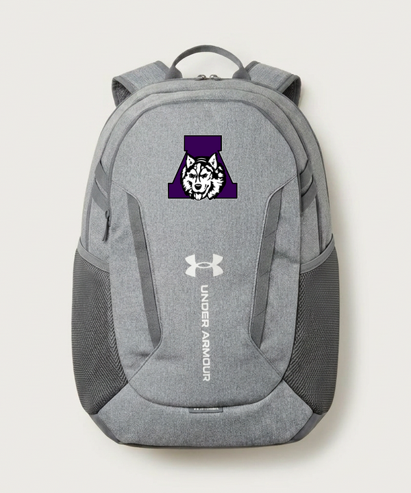 Albany High School Volleyball (Girls) - Grey Backpack - Full Front