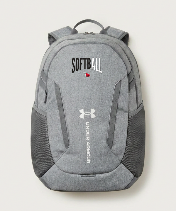 Forreston Softball - Grey Backpack - Full Front