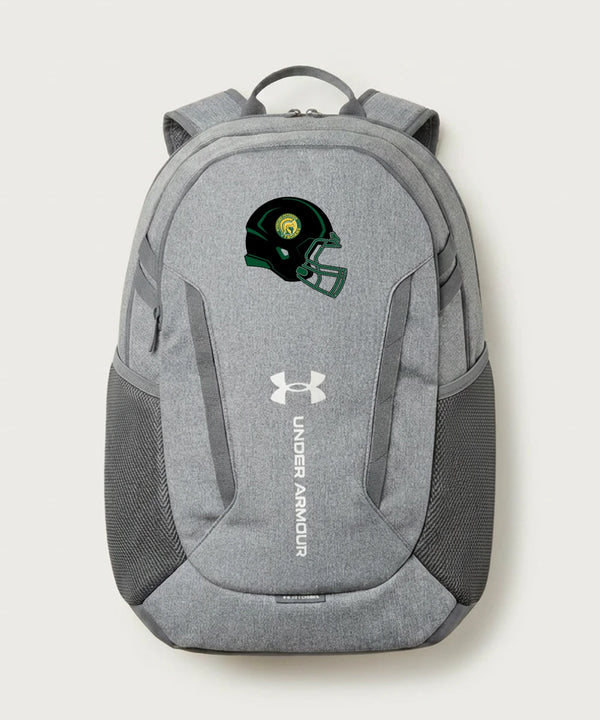 Rushford Peterson High School Football (Boys) - Grey Backpack - Full Front