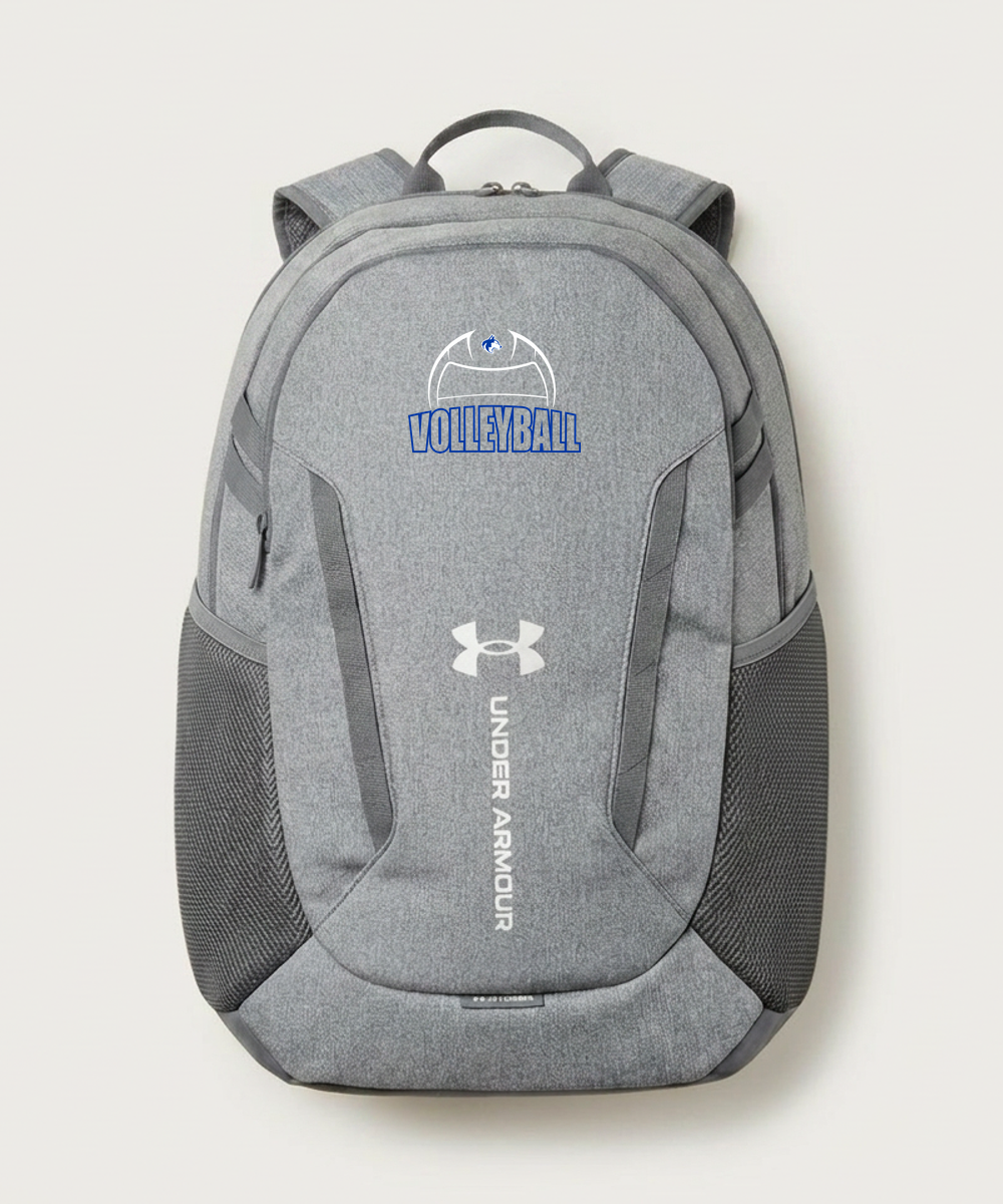 Owatonna High School Volleyball (Girls) - Grey Backpack - Full Front