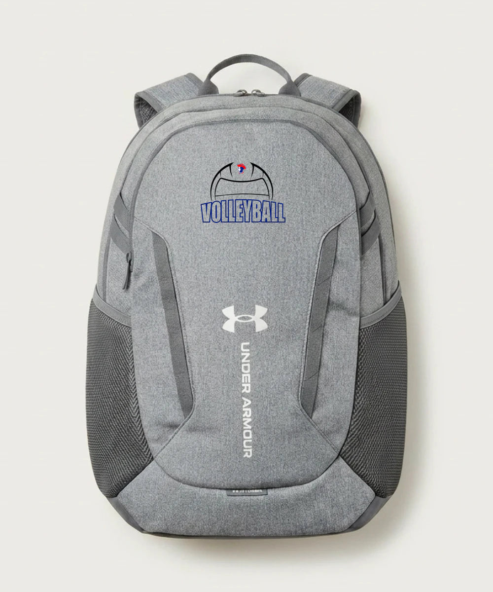 Hills-Beaver Creek High School Volleyball (Girls) - Grey Backpack - Full Front