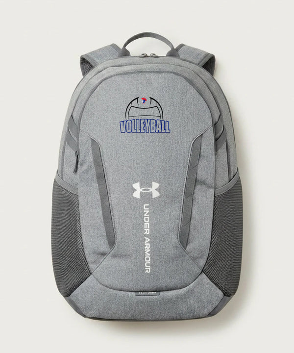 Hills-Beaver Creek High School Volleyball (Girls) - Grey Backpack - Full Front