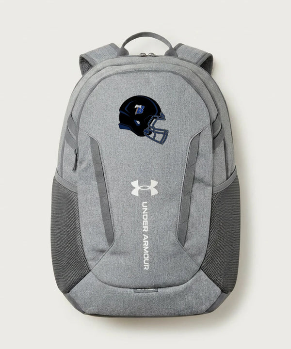 Bemidji High School Football (Boys) - Grey Backpack - Full Front