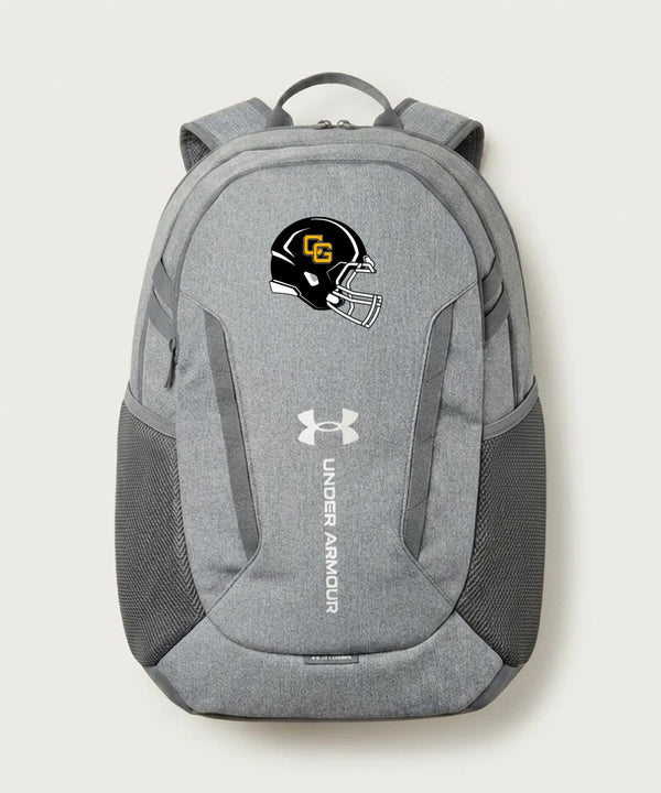 Clearbrook Gonvick High School Football (Boys) - Grey Backpack - Full Front