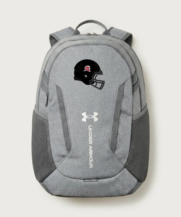 Hancock High School Football (Boys) - Grey Backpack - Full Front