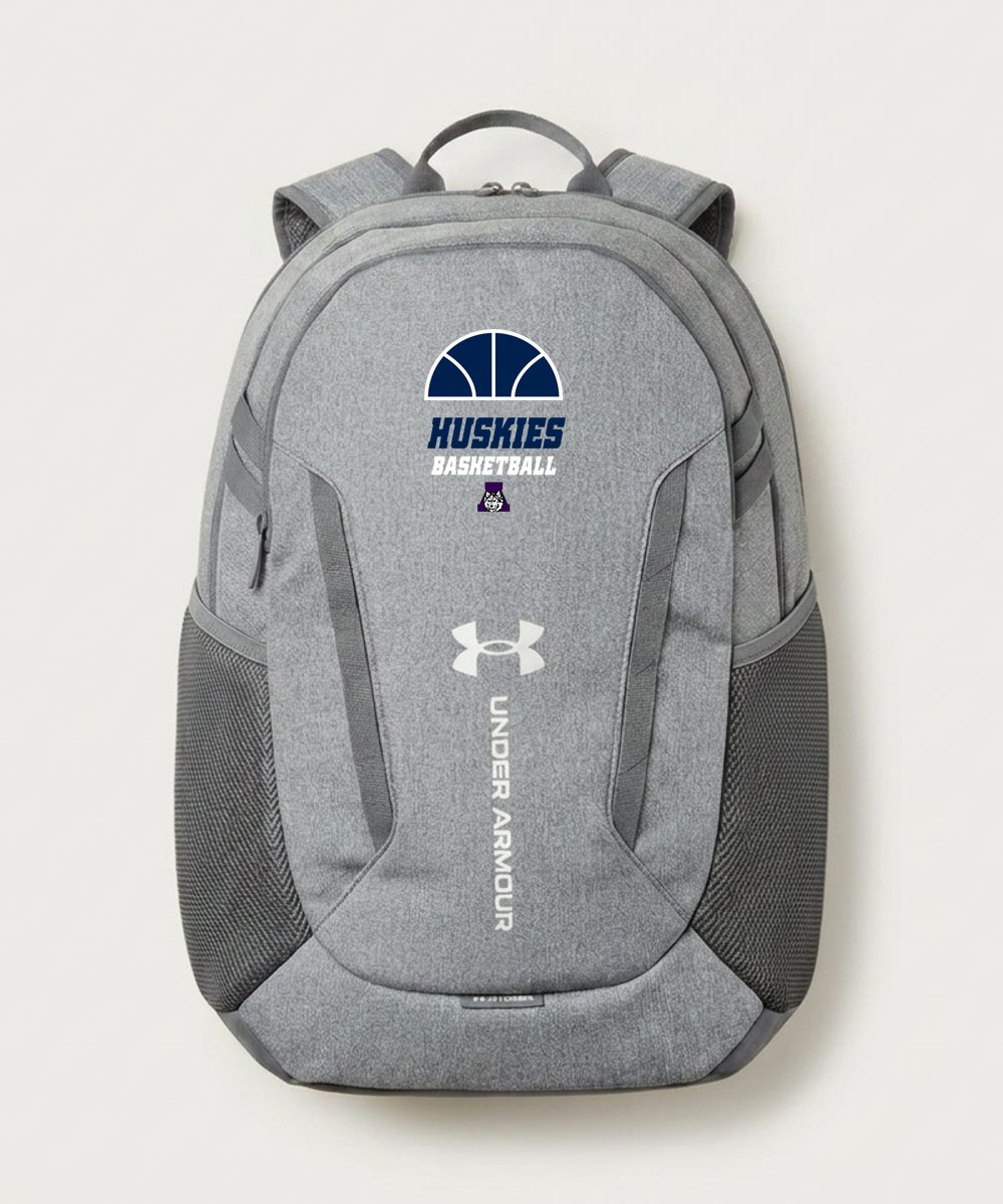 Albany High School Basketball (Boys) - Grey Backpack - Full Front