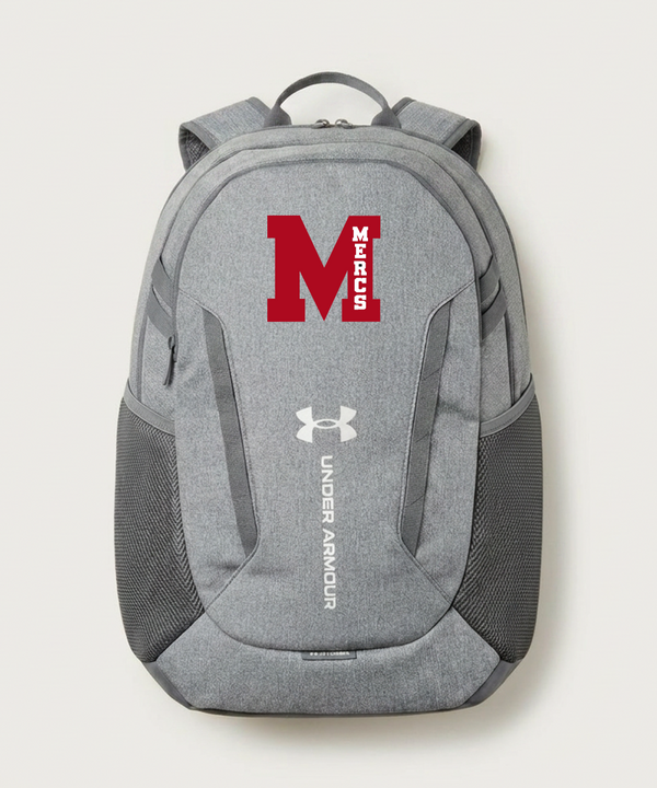Mcgregor High School Volleyball (Girls) - Grey Backpack - Full Front