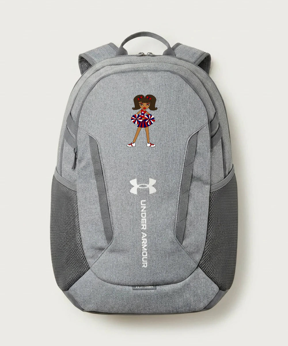 Independence High School Cheer Team - Grey Backpack - Full Front