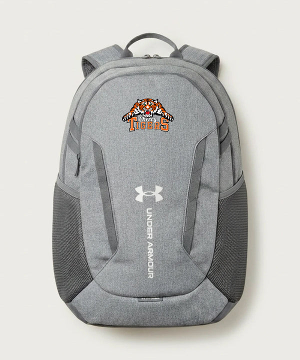 Cherry High School Athletics Coed - Grey Backpack - Full Front
