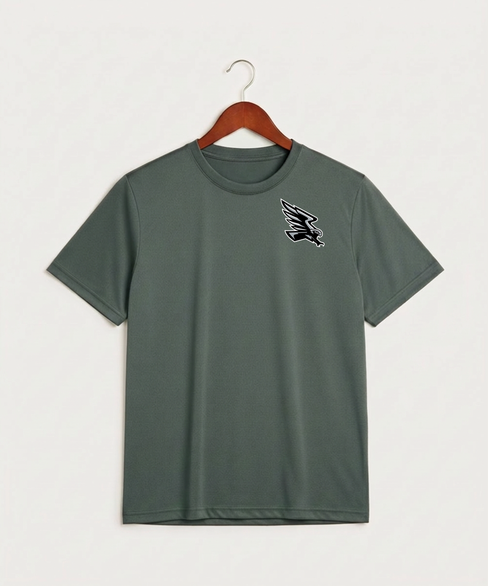 Red Rock Central High School Football (Boys) - Grey Concrete Heather Sport-Tek PosiCharge Competitor Tee. ST350