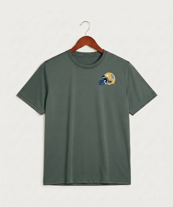 Braham Area High School Football (Boys) - Grey Concrete Heather Sport-Tek PosiCharge Competitor Tee. ST350
