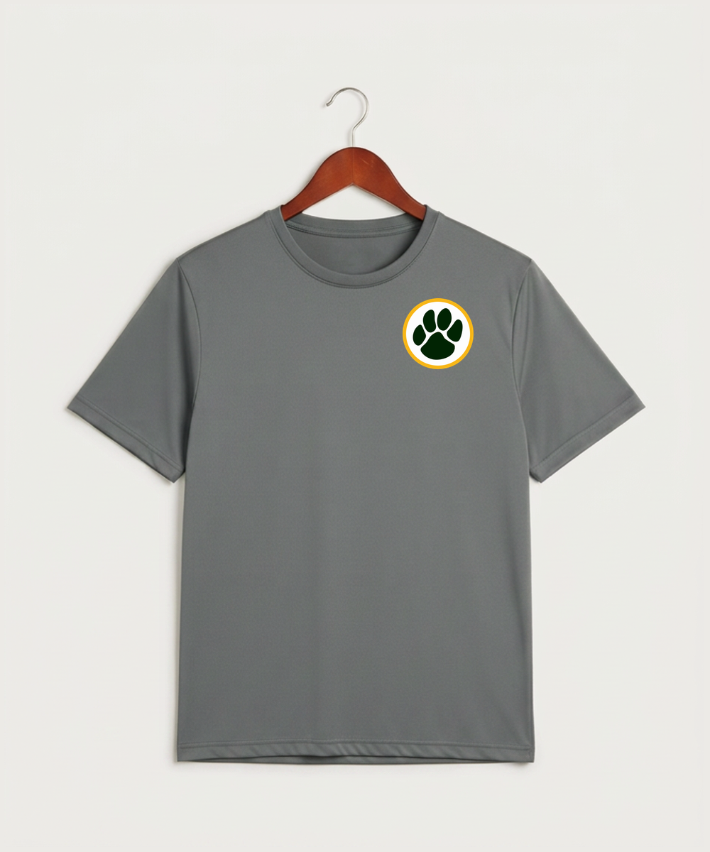 Ashwaubenon High School Football (Boys) - Grey Concrete Sport-Tek PosiCharge Competitor Tee. ST350