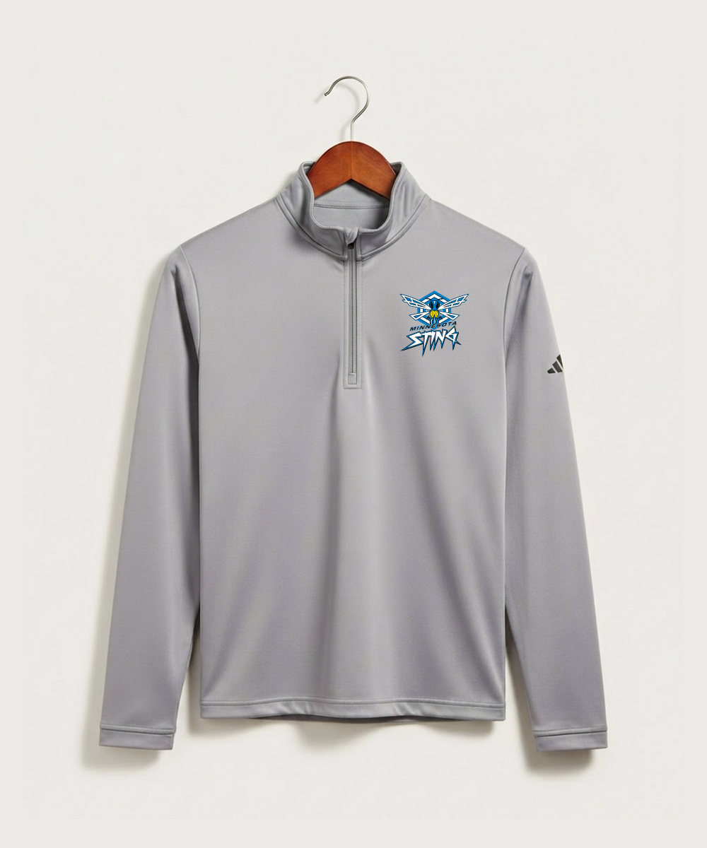 Minnesota Sting Athletics - Grey Three Men's Ultimate365 Lightweight Quarter-Zip Pullover
