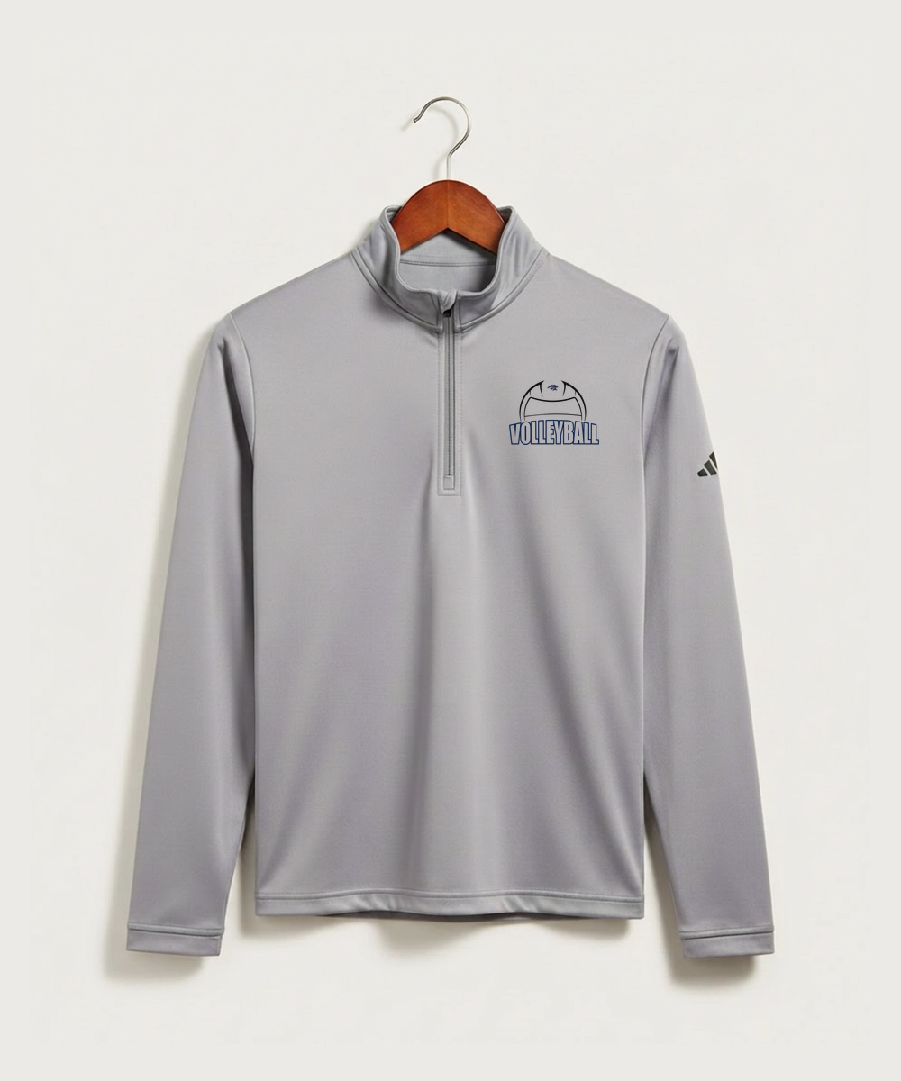 Zumbrota Mazeppa High School Volleyball (Girls) - Grey Three Men's Ultimate365 Lightweight Quarter-Zip Pullover